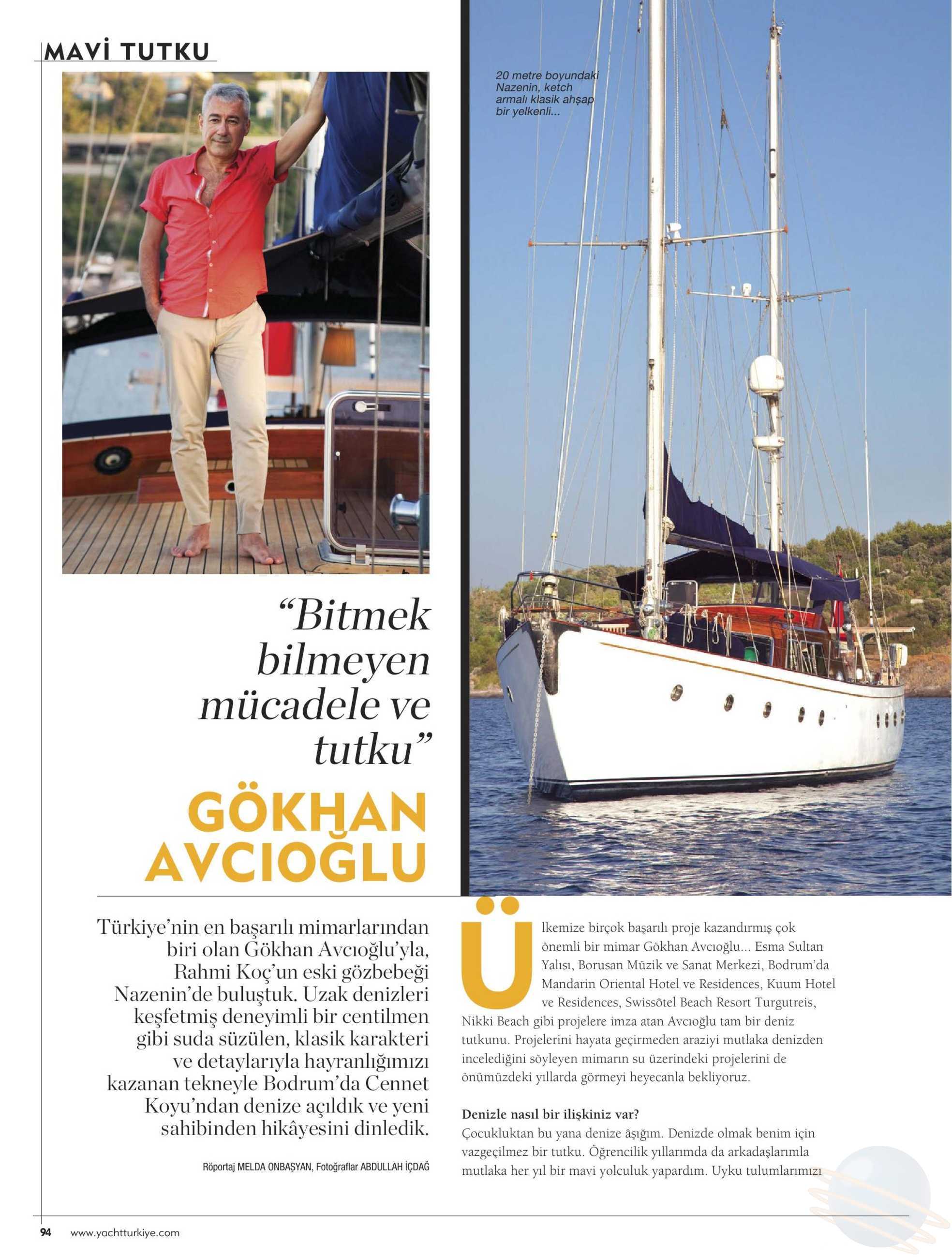 Yacht Dergisi Ağustos'16