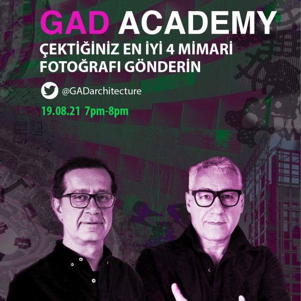 Live Architecture Photography Criticism on Twitter by GAD Academy